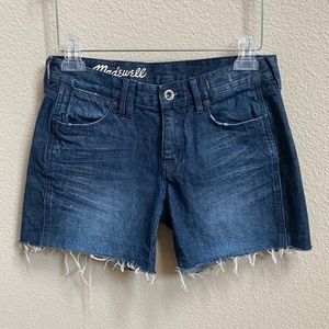 Madewell denim shorts Sz 25